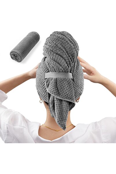 Arabest عبوة من قطعتين من منشفة الشعر المصنوعة من الألياف الدقيقة الكبيرة، من...