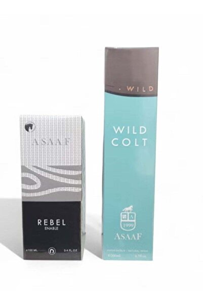ASAAF Assaf Wild Colt 200ml + Assaf Rebel Annibal 100ml Eau de Parfum