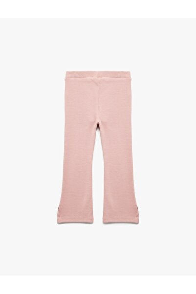Koton Pink Baby Girl Leggings 6Wmg40066Ak