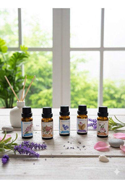 sonx 6’lı Esans Yağ Seti – Difüzör, Oda Kokusu, Mum ve Sabun Yapımına Uygun