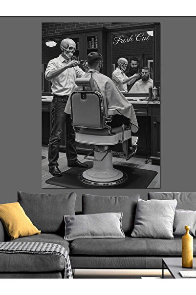 KanvasSepeti Negru Alb Vechi Pictură în ulei de înaltă calitate texturat Pânz...