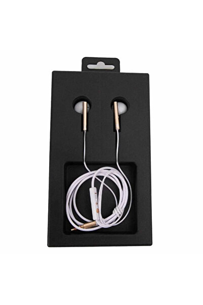KIN In Ear Extra Bass Earphones with Microphone- Golden