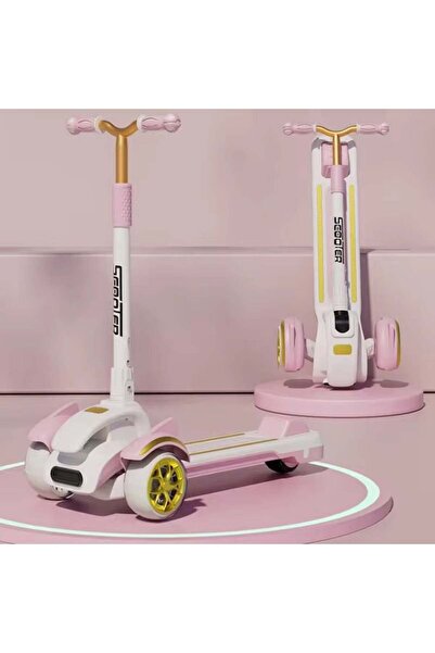 Generic Foldable children's three-wheel scooter – Model OKY-8166