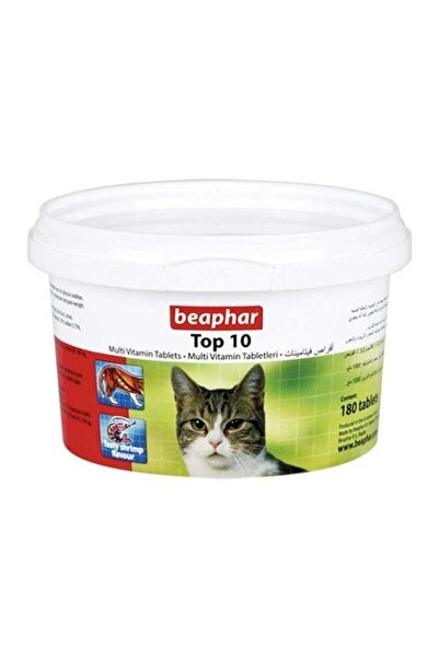 Beaphar Top 10 Cat Multi-Vitamins 180 tab