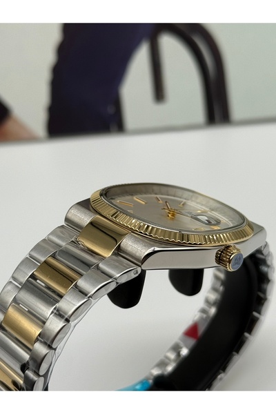 Momentus Men's Watch Gold/Silver with 3 Years Warranty