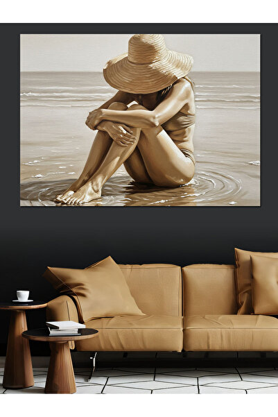 KanvasSepeti By the Sea Υψηλής ποιότητας ελαιογραφία Με υφή Καμβάς ζωγραφικής...