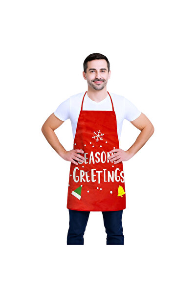 Christmas Magic Seasons Greetings Apron Adult Size 54x78cm
