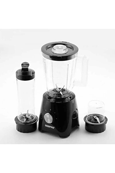 Geepas 3 in 1 Super Blender 2 Speed and Pulse Function with Powerfull Motor for Kitchen use- Black