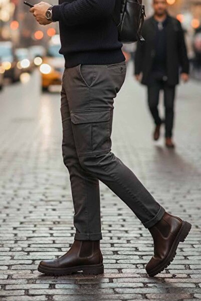 U.S. Polo Assn. U.S Polo Assn. Erkek Chelse Bot USP740-B-1 Kahve