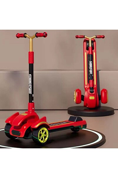 Generic Foldable children's three-wheel scooter – Model OKY-8166