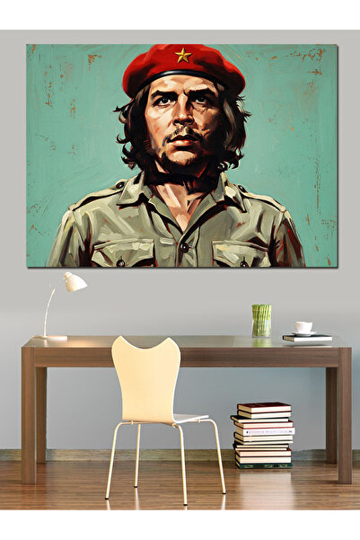 KanvasSepeti Che Guevara Pictură în ulei de înaltă calitate texturat Canvas C...