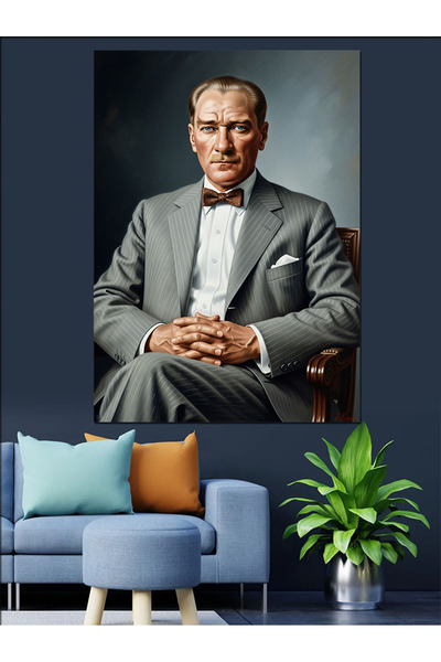 KanvasSepeti Costum elegant Pictură în ulei de înaltă calitate texturat Canva...