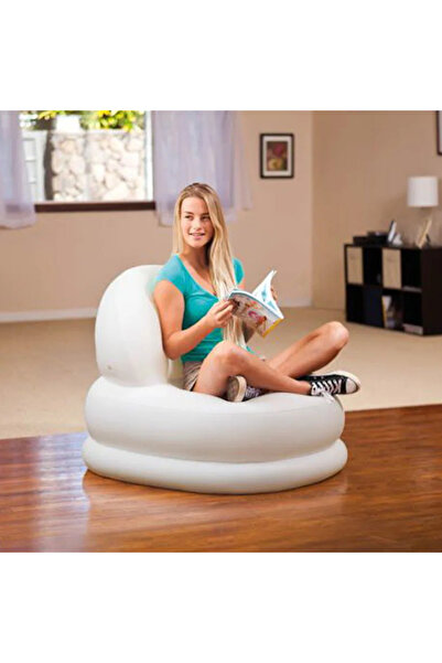 Intex Mode Chairs, Sofa Chair Inflatable, Soft Floor and Comfortable Back Support Seat, Keep Flat Su