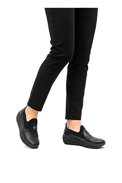 MİRATERLİK ORTOPEDİK TERLİK VE AYAKKABI Mira Orthopedic Women's Leather Shoes Are Suitable for Heel Spurs, Bone Protrusions, Sole Collapse, and Flat Feet