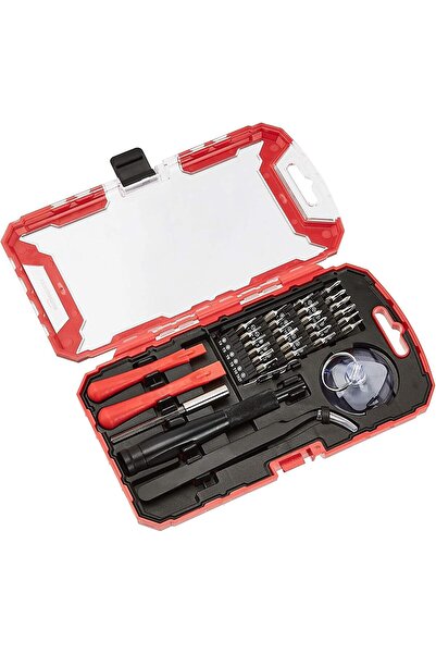 Amazon basics Electronics Repair Screwdriver Set, Set of 32 Pieces