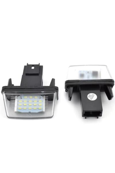 MAF Lampe LED pentru plăcuțe de înmatriculare pentru PEUGEOT 206, 207, 306, 4...