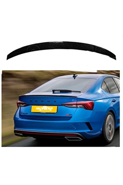 MAF Eleron portbagaj compatibil cu Skoda Octavia 4 IV 2021-, Negru lucios