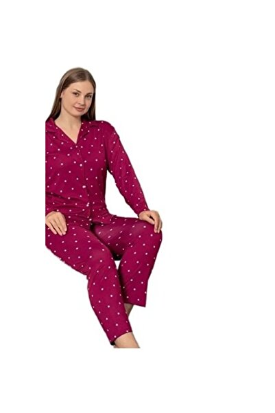 bipamuk Linay Collection Women's Plus Size Pajama Set Soft Textured Comfortable