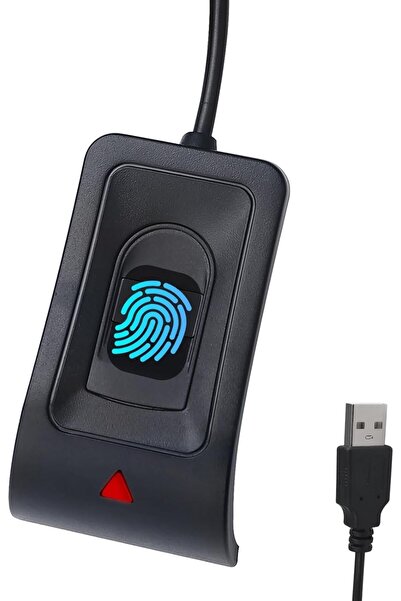 EXCEFORE قارئ بصمات الأصابع USB - متوافق مع Windows Hello، سهل التوصيل والتشغ...