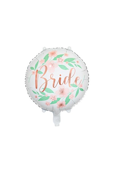 PARTY DECO SP. ZO.O.SP.K. Balon folie rotund Bride to be 45 cm