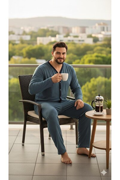 Sude HOMEWEAR Men's Plus Size Pajamas