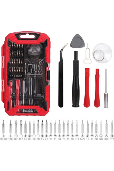 Amazon basics Electronics Repair Screwdriver Set, Set of 32 Pieces