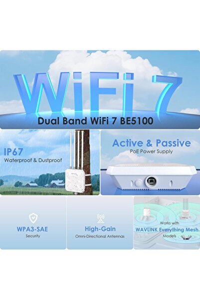 Generic WAVLINK WiFi 7 Outdoor Router