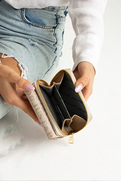 Just Polo 3-Compartment Women's Hand and Shoulder Bag and Wallet Combination with Lock Detail