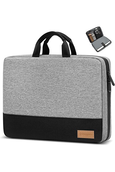 Generic bagasin 12.3-13 Inch Laptop Sleeve Case for Surface Pro, MacBook Air, Surface Laptop Go - Gray