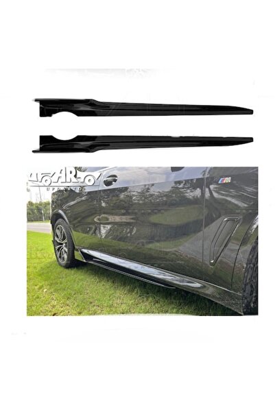 MAF Extensii praguri laterale compatibile cu BMW X5 G05 2019+, Negru lucios