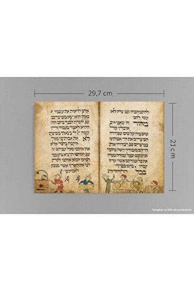 VreauPoster Poster A4 The Birds' Head Haggadah Carton 250gr