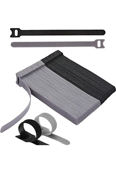 Generic 30Pcs Reusable Cable Ties 5 Inch Adjustable Wire Straps Cord Organize...