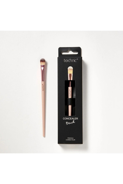 TECHNIC Concealer Brush | Precision Blending Brush for Under-Eye & Blemish Coverage | Vegan