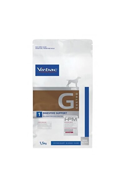 Virbac HPM G1 Digestive Support Gastro - Dog veterinary diet, 1.5 kg