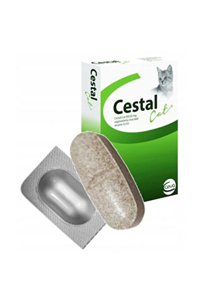 Ceva Sante Animale Cestal Cat, 1 chewable tablet (80/20 mg)
