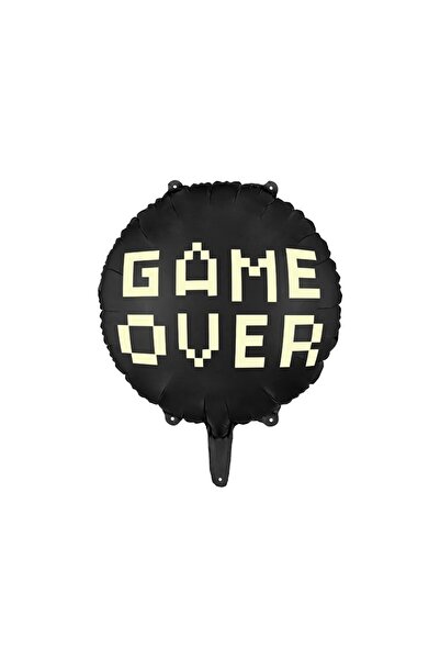 PARTY DECO SP. ZO.O.SP.K. GAME OVER round foil balloon 45 cm