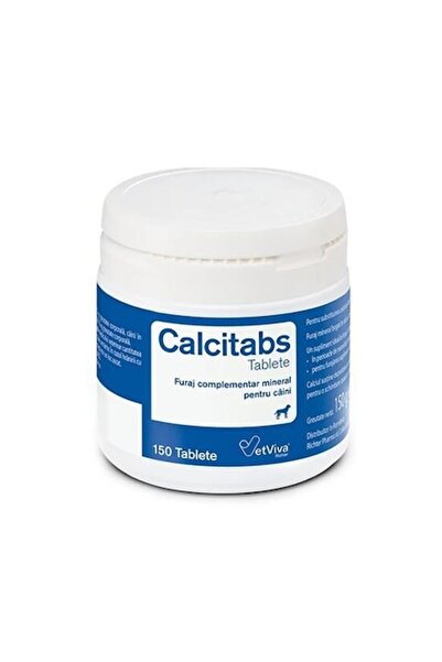 RİCHTER CalciTabs Nutritional Supplement for Dogs, 150 Tablets (Bones & Joints)