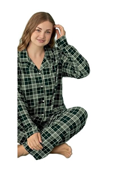 bipamuk Linay Collection Women's Plus Size Pajama Set Soft Textured Comfortable