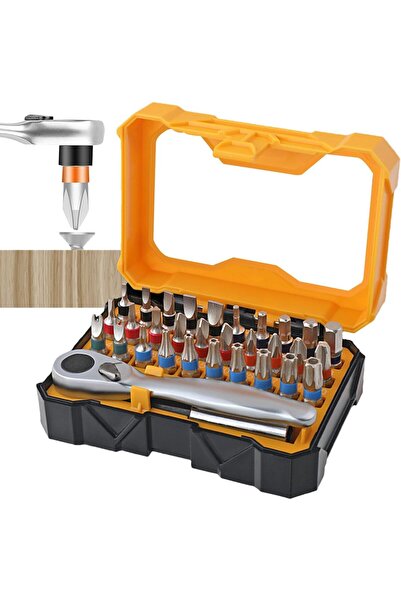 KASTWAVE Precision Screwdriver Set, 32-Piece Kit With Ratchet Screwdriver