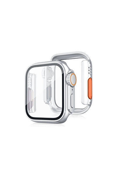 eco port Apple Watch 45mm Watch 49mm Case Converter and Screen Protector - Desert Titanium