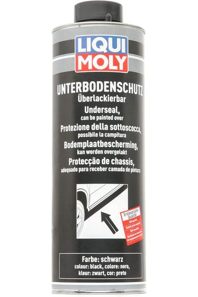 Liqui Moly Underseal, black | 1 L | Body protection | Underbody protection