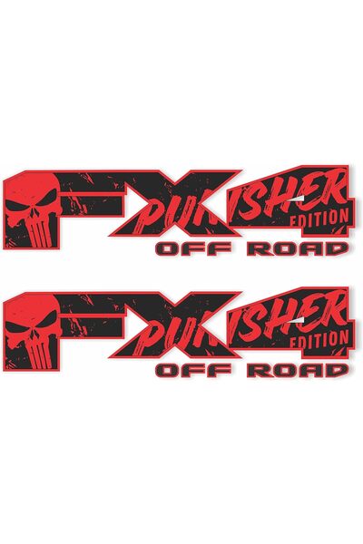 Emoda home Trove FX4 Off Road Decals for Ford F150/F250/F350/F450 (41.9x10.9 ...