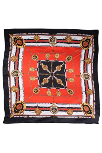 Codan Designer women's scarf Classic style black white red