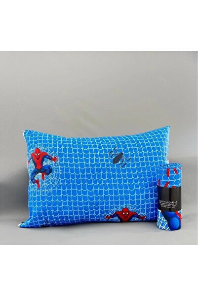 karanihome Spider-Man (Spiderman) Blue Single Person Inflatable Bed Set