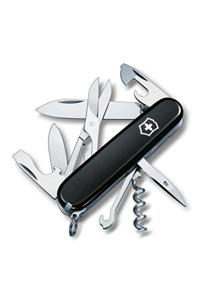 Victorinox Climber 1.3703.3 Siyah İsviçre Çakısı 91mm 14F
