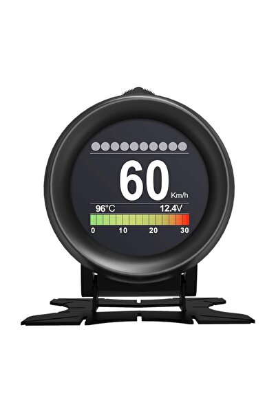 Generic جهاز SYOSI X60 للسيارة OBD HUD متعدد الوظائف، عداد رقمي، إنذار، مقياس...