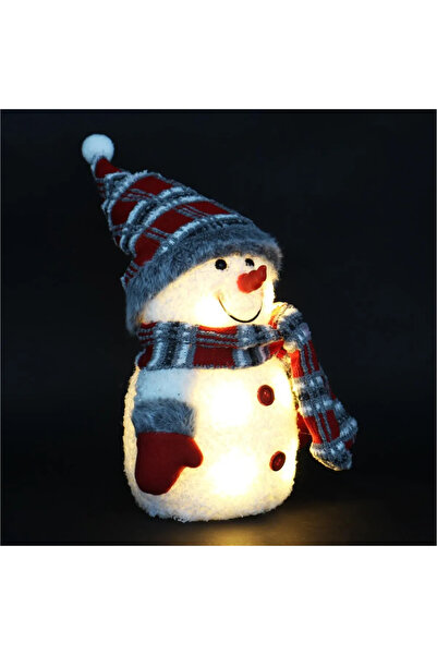 HOFF LED Snowman Christmas Figurine – Warm Light, 25 cm