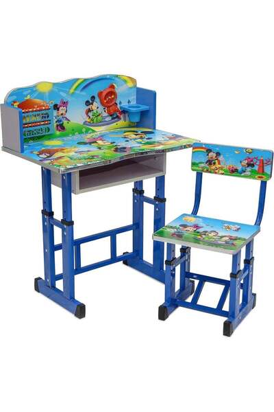 DubaiGallery Children's Study Desk and Chair Set (Height Adjustable, Ergonomic)