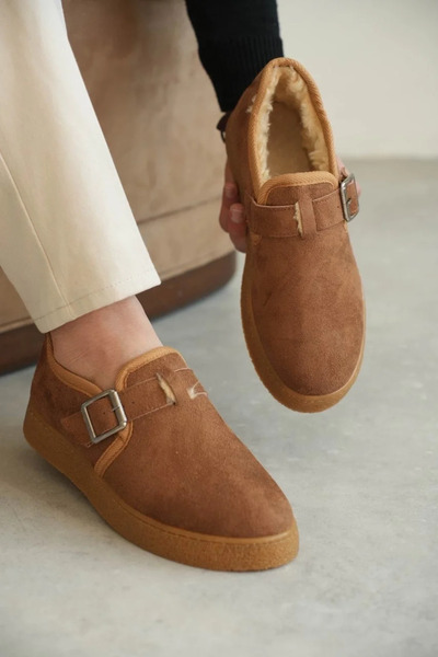 GökTR Kb-kx1 kuback tan fur daily men's shoes