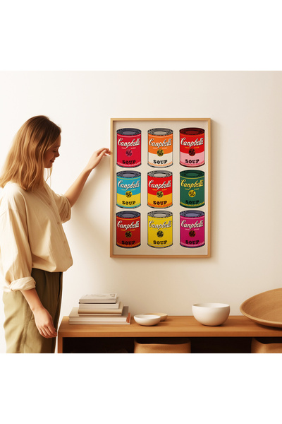 ARTHOUSECOLLECTIVE Andy Warhol Poster - Unframed Poster in Painting Dimensions